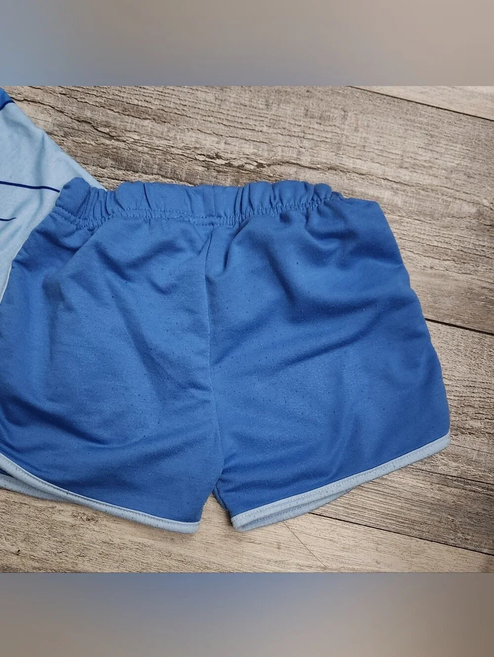 Disney Princess Blue Girls' Hoodie & Shorts Set